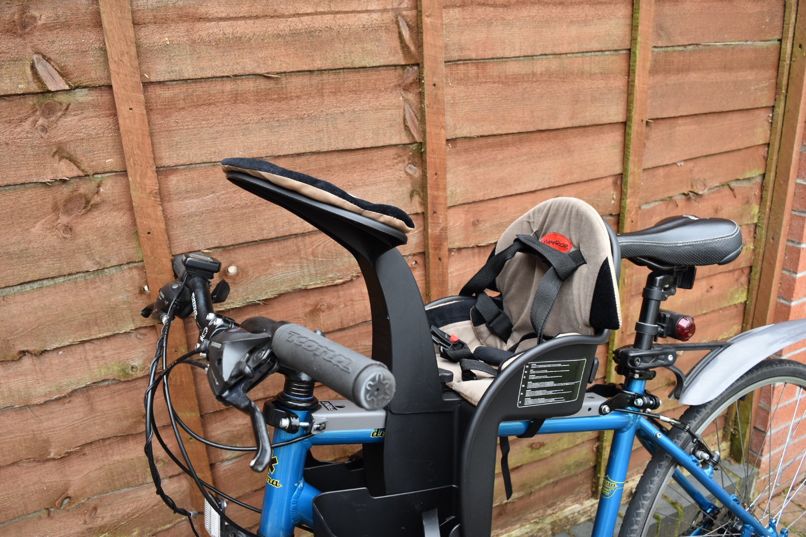 A Family Bike Ride Weeride Classic Bike Seat REVIEW