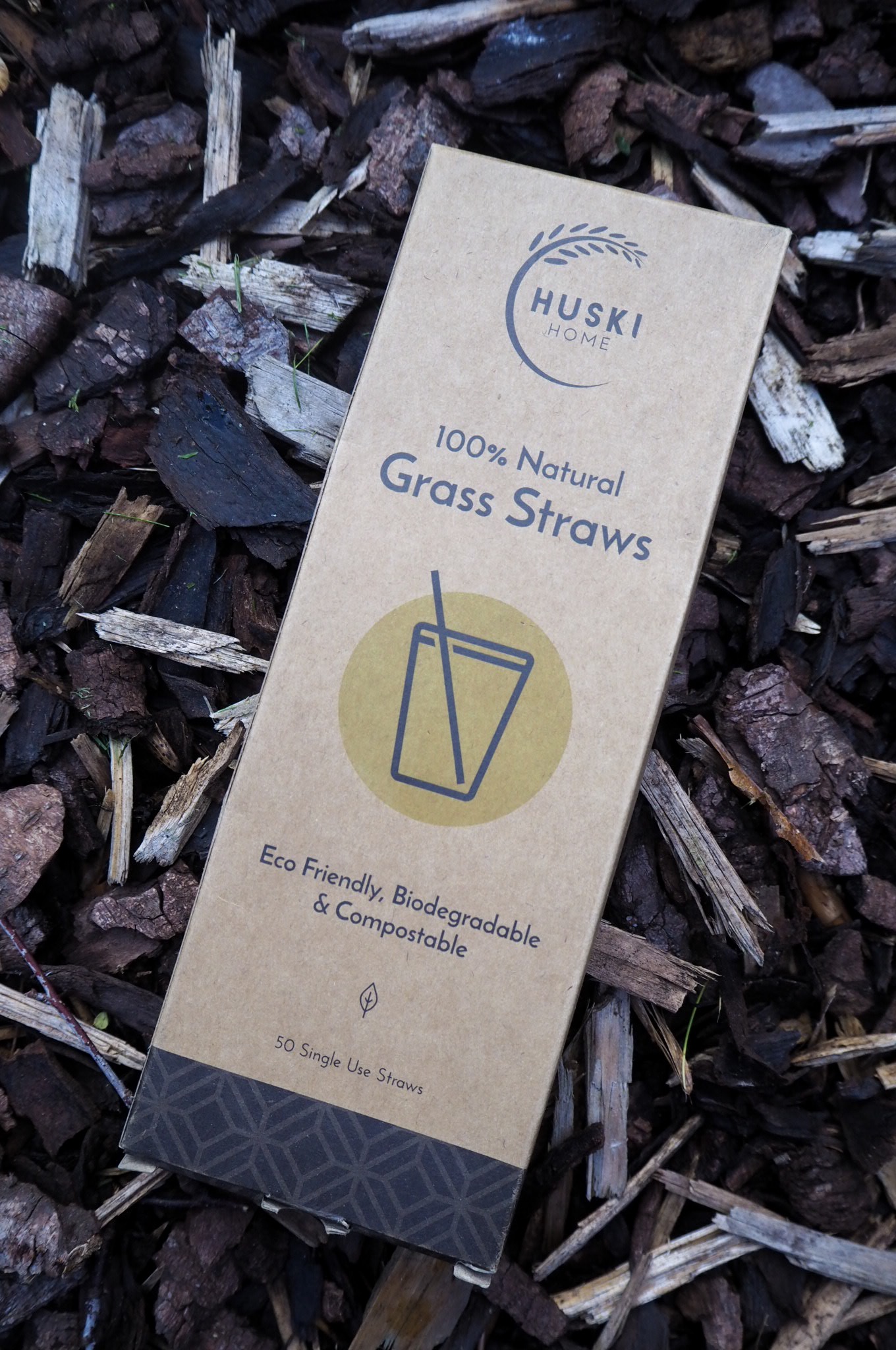 Grass straws plastic free
