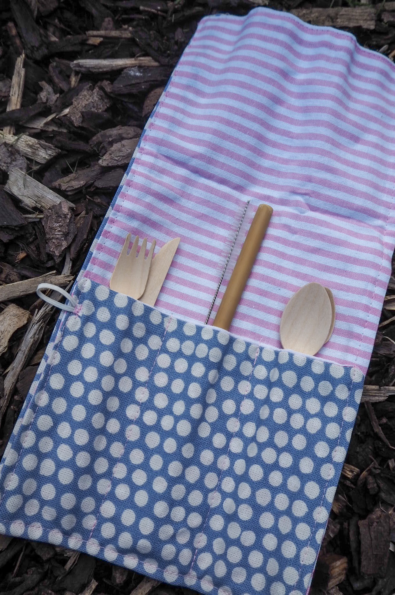 Cutlery Wrap Bamboo cutlery