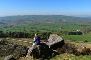 The Roaches offers a great day out in Staffordshire with walks and cycling with panoramic views