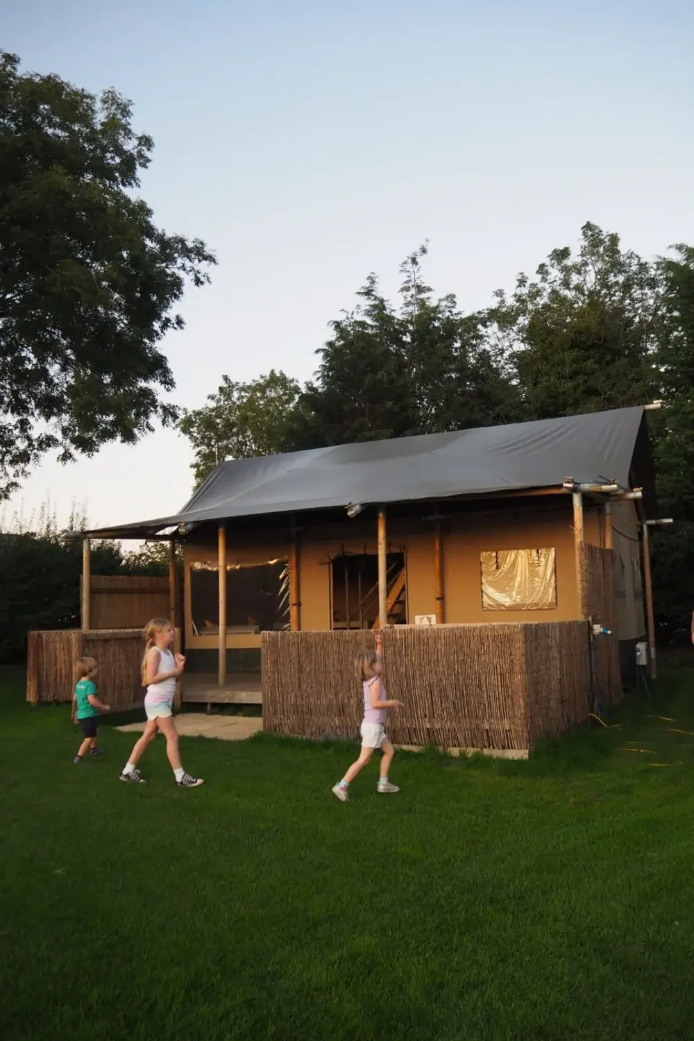 A review of safari tent lodge at Ashbourne Heights holiday park