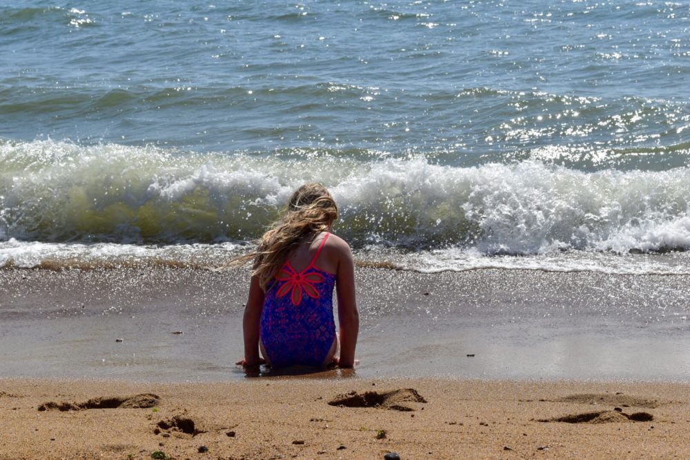 vibrant colours of Zoggs swimwear for girls