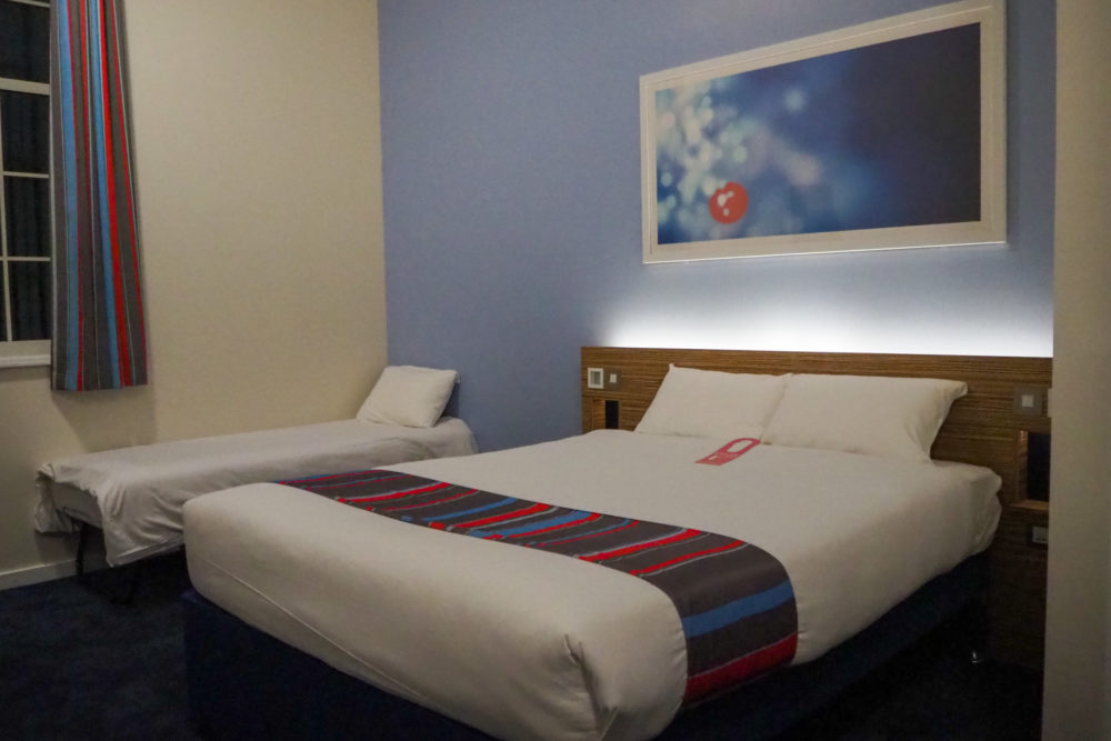 review of family room at Travelodge Chester Central