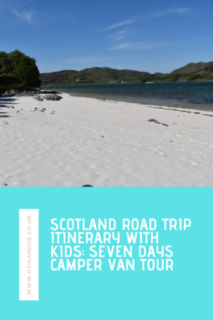 road trip Scotland in campervan