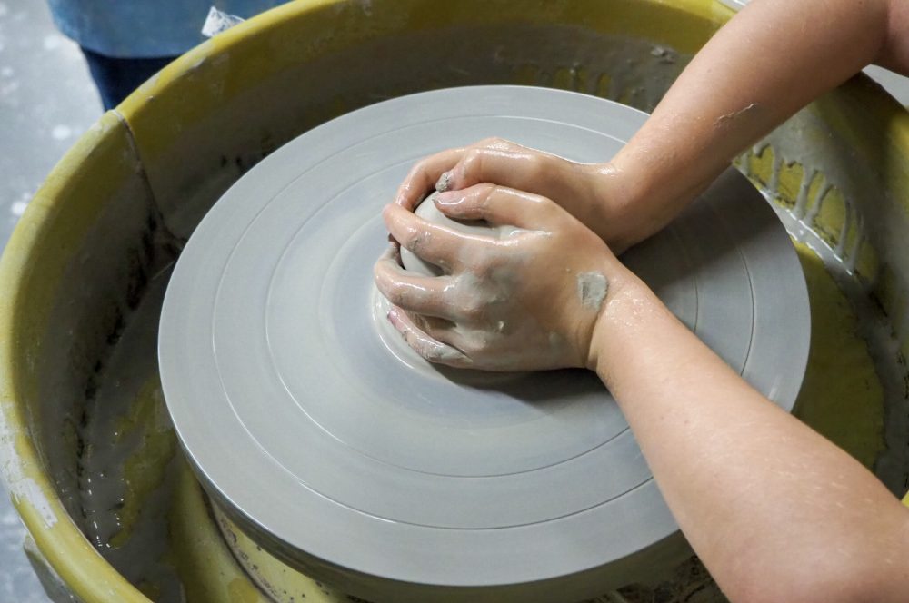 pottery painting in Staffordshire