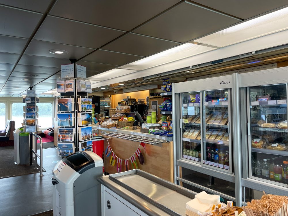 Portsmouth to Isle of Wight Wightlink ferry with dogs