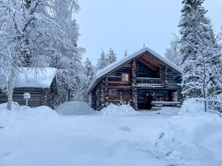Ylläshilla log cabin in Lapland – perfect for families