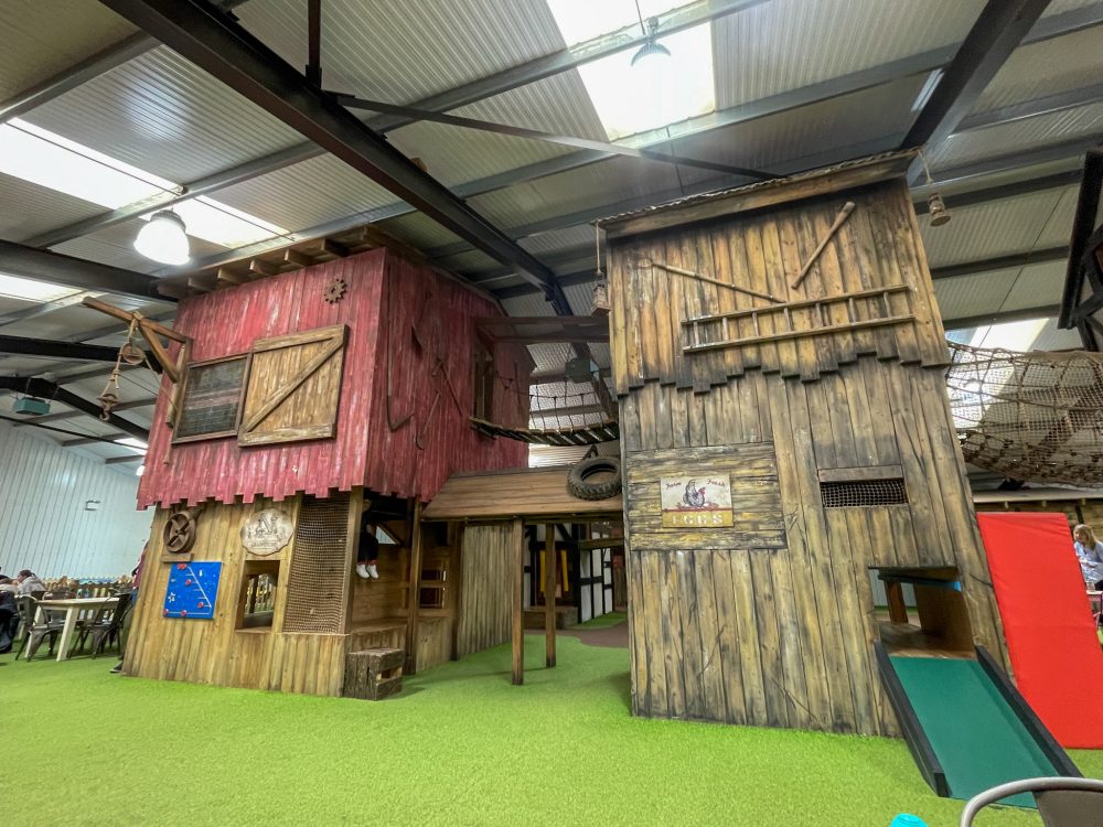 Amerton farm indoor play barn in Staffordshire review
